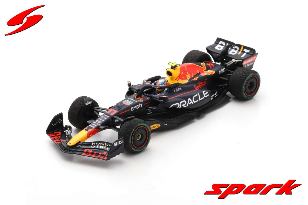 Spark : Oracle Red Bull Racing RB18 │ No.11 Oracle Red Bull Racing Winner Singapore GP 2022 Sergio Perez