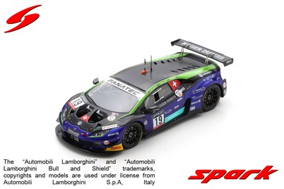 Spark : Lamborghini Huracán GT3 Evo │No.19 Emil Frey Racing 24H Spa 2022 L. Roussel - A. Rougier - G. Altoe