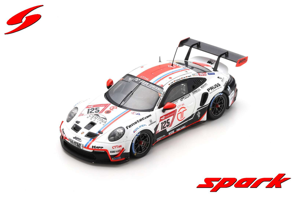 Spark : Porsche 911 GT3 Cup │ No.125 Huber Motorsport 24h Nürburgring 2022 J. Schell - S. Aust - C. Bollrath