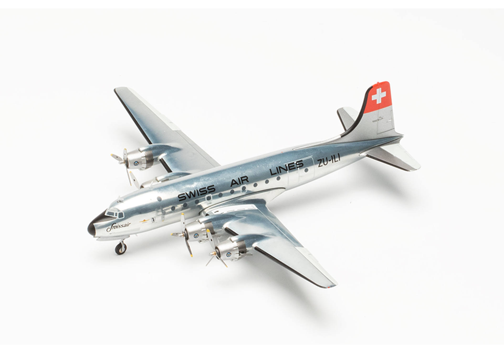 Herpa : Swissair Douglas DC-4 – ZU-ILI