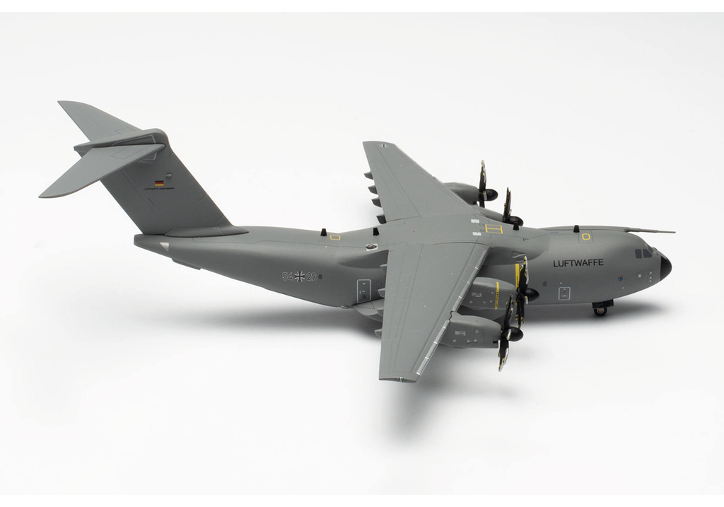 Herpa : Luftwaffe Airbus A400M Atlas - LTG62 / Air Transport Wing 62, Wunstorf Air Base - 54+29