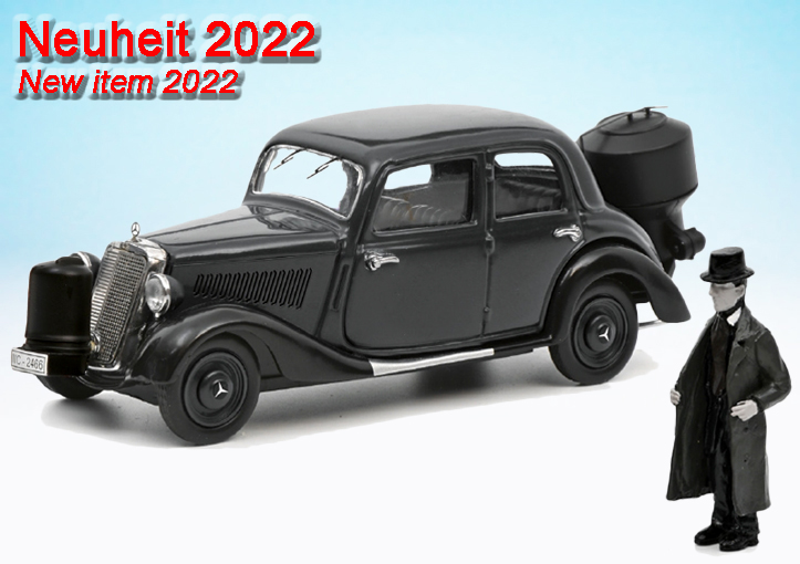 Schuco : Mercedes Benz 170V│Noir 