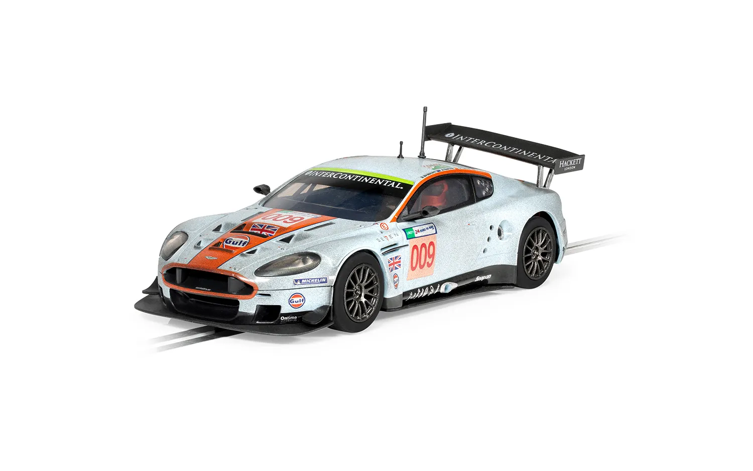 Scalextric : Aston Martin DBR9 - Gulf Edition - ROFGO 'Dirty Girl'