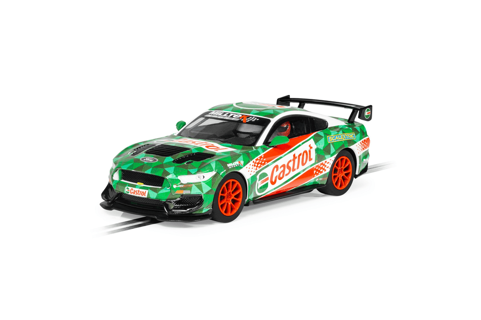 Scalextric : Ford Mustang GT4 - Castrol Drift Car