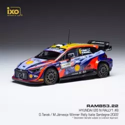 Ixo models : Hyundai i20 N Rally1 8 Rallye de Sardaigne 2022 Tanak - Jarveoja