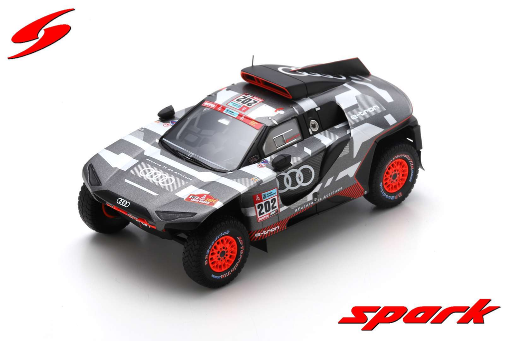 Spark : Audi RS Q E-Tron │ No.202 Dakar 2022 C. Sainz - L. Cruz