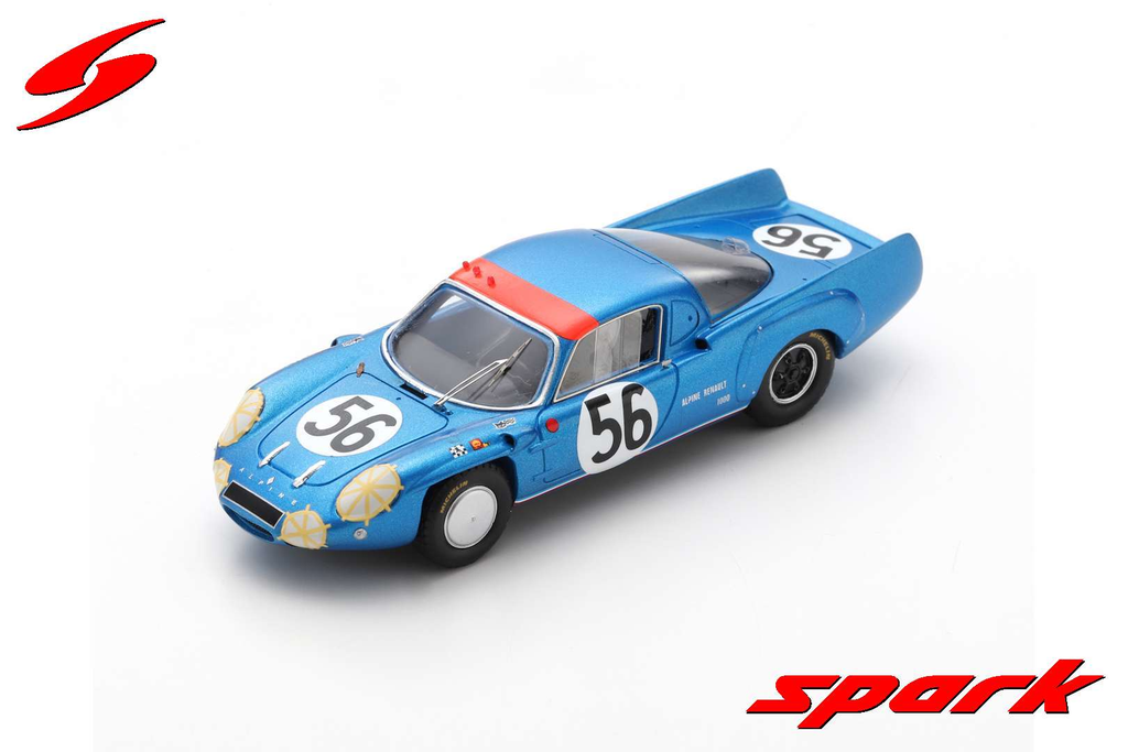 Spark : Alpine A210 │ No.56 24h Le Mans 1967 G. Larrousse - P. Depailler