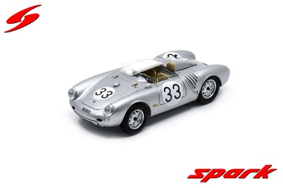 Spark : Porsche 550A │ No.33 24h Le Mans 1957 H. Herrmann - R.Von Frankenberg