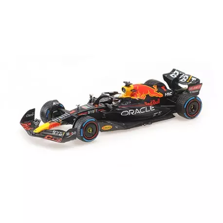 Minichamps : Red Bull RB18 with rain tyres 1 F1 3ème Monaco 2022 Max Verstappen