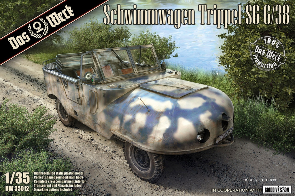 Das Werk : Schwimmwagen Trippel SG 6/38 