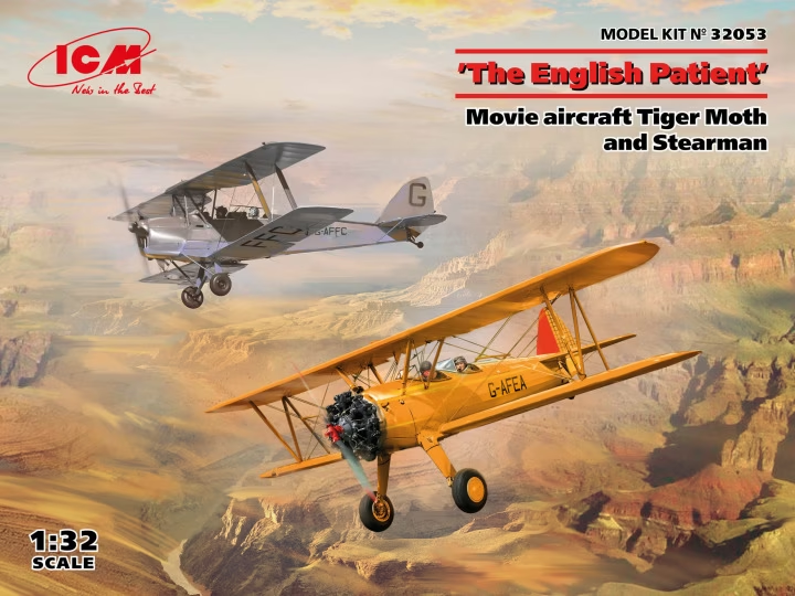 ICM : 'The English Patient' │Movie aircraft Tiger Moth and Stearman