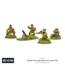 Boltaction : Belgian Army Light Mortar + Sniper Teams