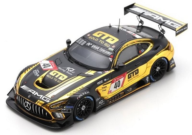 1 modèle 1:43 - SG759 Photo of a Car Mercedes-AMG GT3 10Q Racing Team 