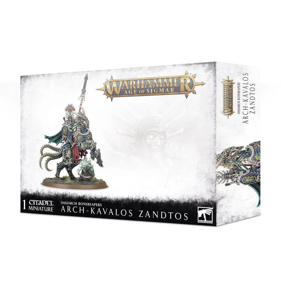 Ossiarch Bonereapers : Arch-Kavalos Zandtos │ Warhammer Age of Sigmar