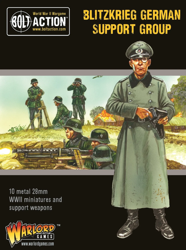 Bolt Action : Blitzkrieg German Support Group │ Early-Mid