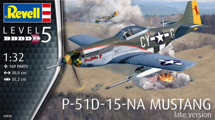 Revell : P-51D-15-NA Mustang