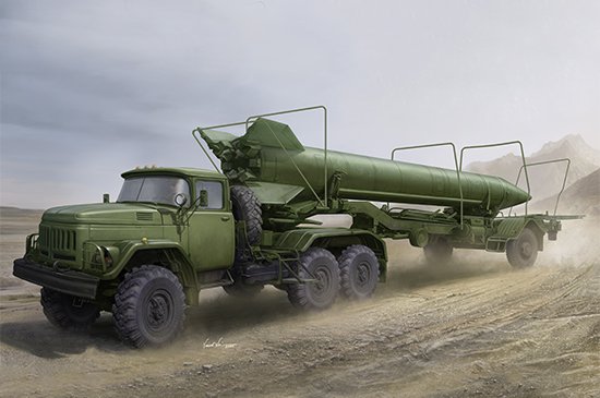 Trumpeter : Zil-131V tow 2T3M1 trailer with 8k14 missile