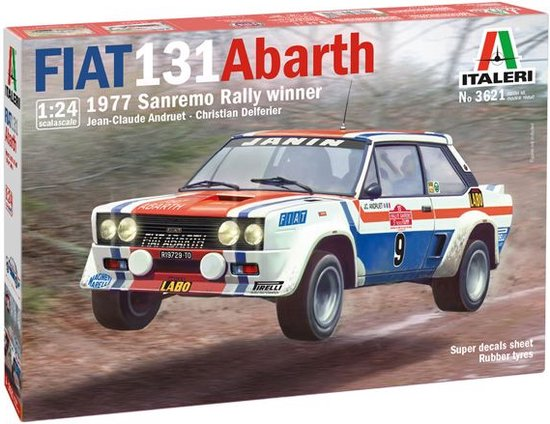 Italeri : Fiat 131 Abarth 