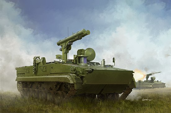 Trumpeter : 9p157-2 khrizantema-S Anti-Tank System