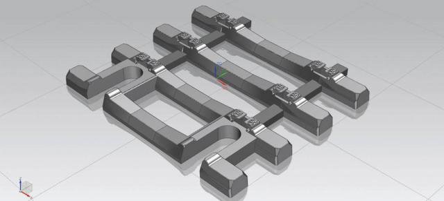 Piko :TRAVERSES 31MM RAILS BETON 