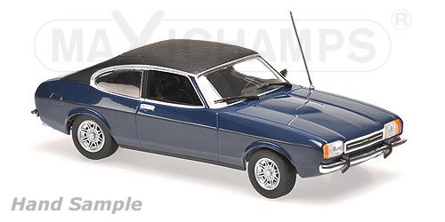 Maxichamps: Ford Capri II 1974 dark blue