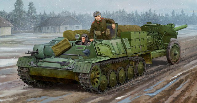 Trumpeter : At-P artillery Tractor Soviet