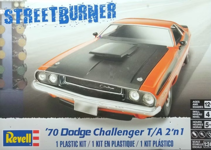 Revell : 1970 Dodge Challenger T/A 2'n1 │Level 4 