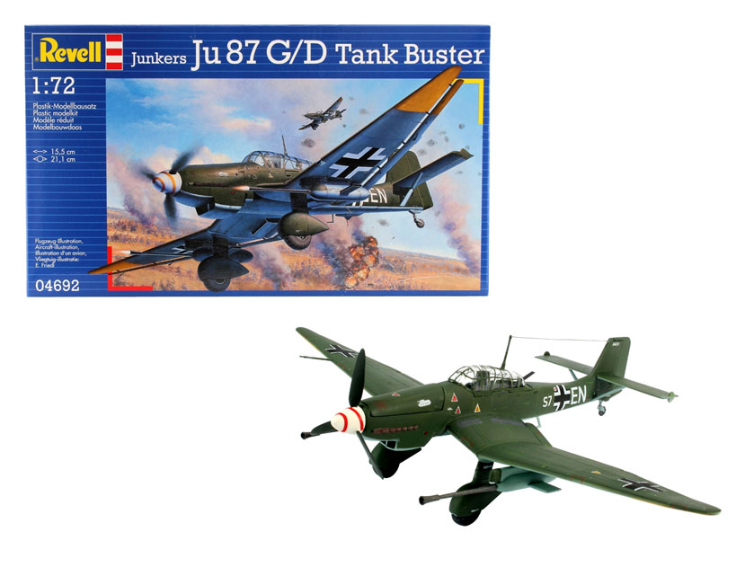 Revell : Junkers Ju 87 G/D Tank Buster