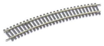 Peco : RAIL COURBE RAYON R3 505 MM - 22.5 DEGRE