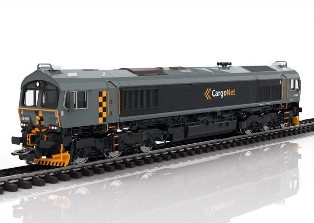 Trix : LOCOMOTIVE DIESEL CLASS 66 CARGONET