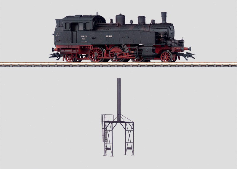 Locomotive heizlo br75 d