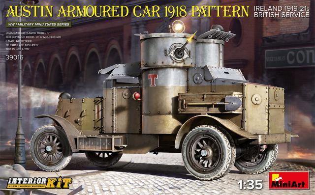 Miniart : Austin Armoured Car, 1918 Pattern │ Ireland 1919-21, British Service