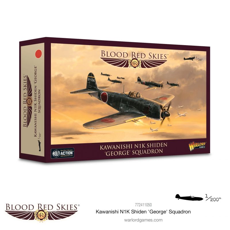 Blood Red Skies : Kawanishi N1K2-J Shiden-Kai Squadron │ Escadron de 6 avions