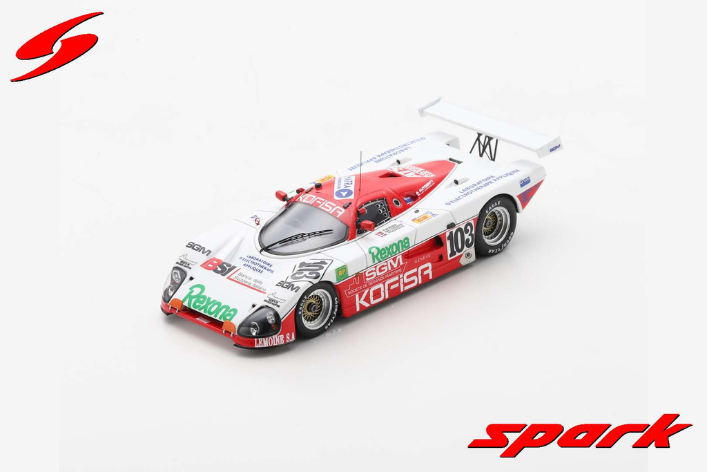 Spark : Spice SE88C │ No.103 24h Le Mans 1989 B. Thuner - P. De thoisy - R. Touroul