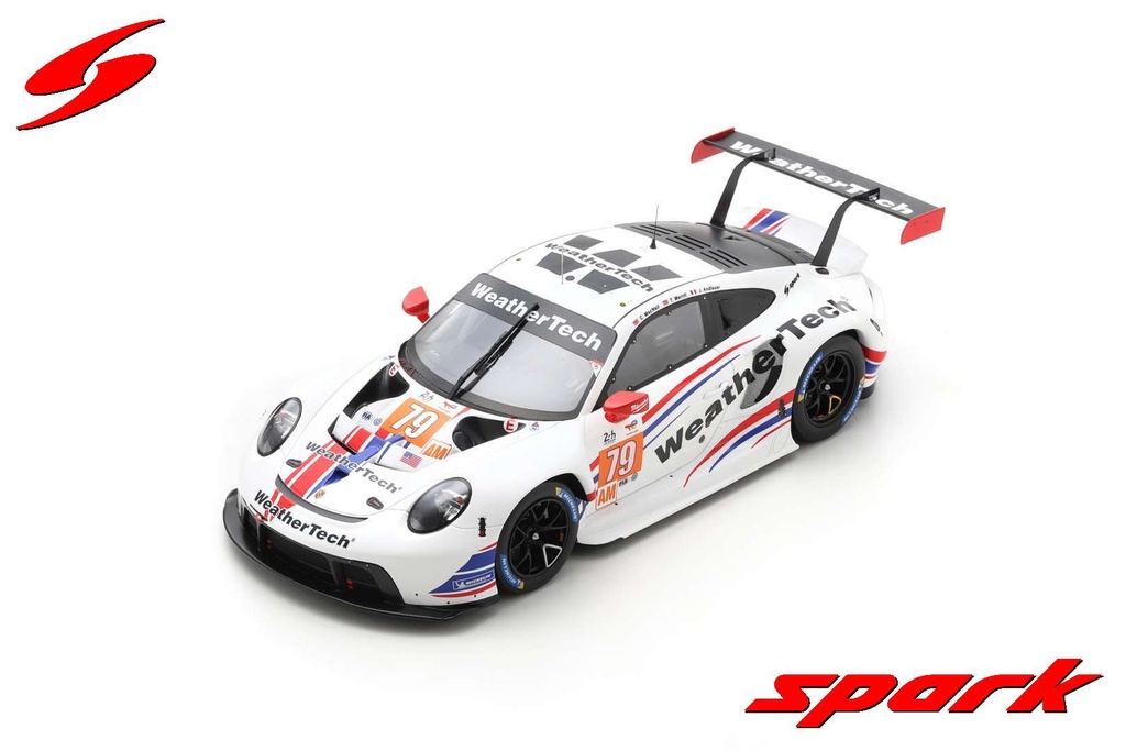 Spark Model : Porsche 911 RSR-19 No.79 WeatherTech Racing 2nd LMGTE Am 24H Le Mans 2022 C. MacNeil - J. Andlauer - T. Merrill