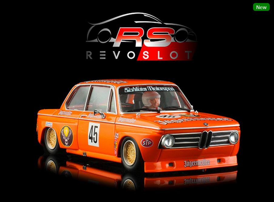 Revoslot : BMW 2002 Norisring Jagermeifter 200 Mile DRM H.Kellners 1974 