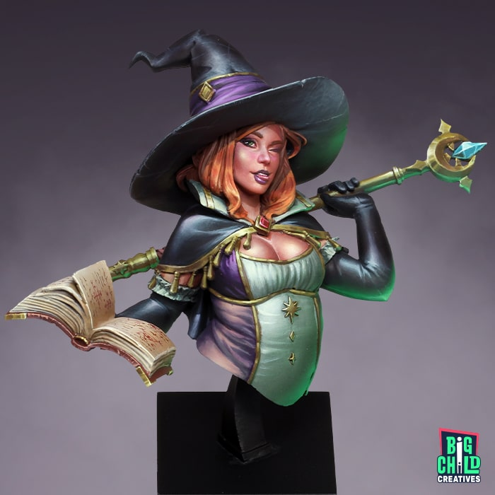 BigChild : Kat - Witch's Apprentice │ Songs of War - Bust Series