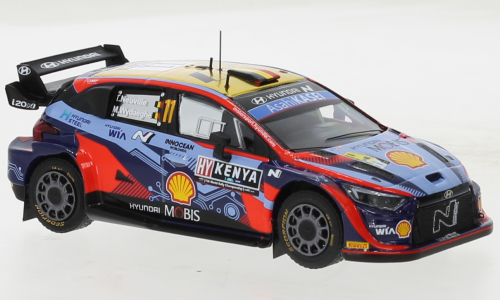 Ixomodels : Hyundai I20 N Rally1 n°11 Neuville-Wydaeghe Rallye Safari 2022