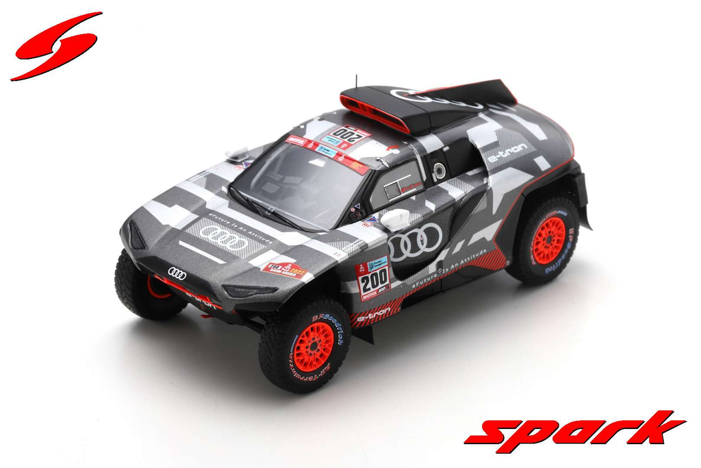 Spark : Audi RS Q E-Tron │No.200 Dakar 2022 S. Peterhansel - E. Boulanger