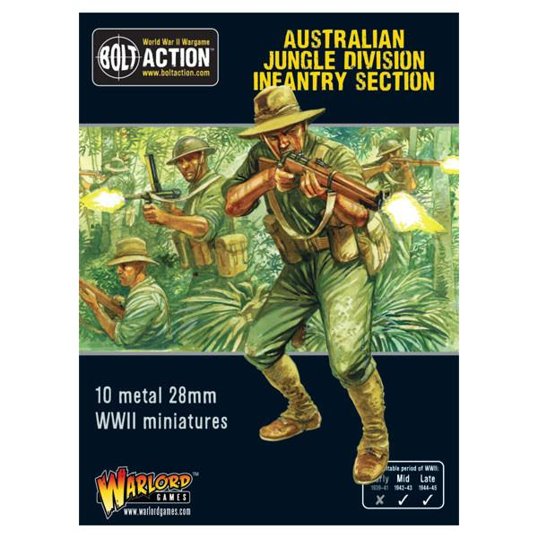 Bolt Action : Australian Jungle Division Infantry Section (Pacific) │ Mid - Late