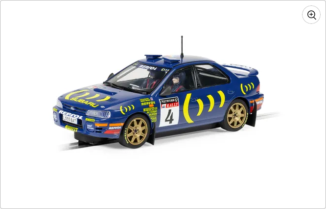 Scalextric : Subaru Impreza WRX n°4 Colin McRae World Champion 1995