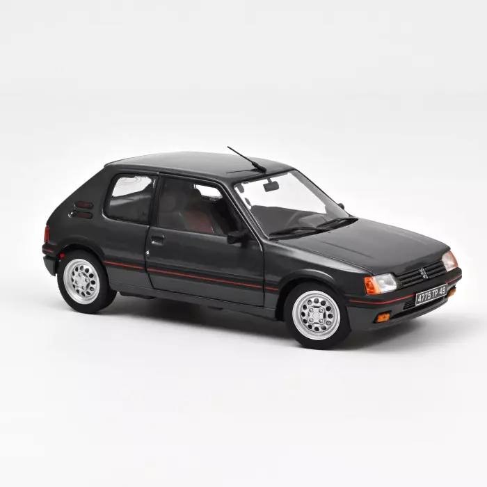 Norev : Peugeot 205 GTi 1.6 1988 Gris Graphite 