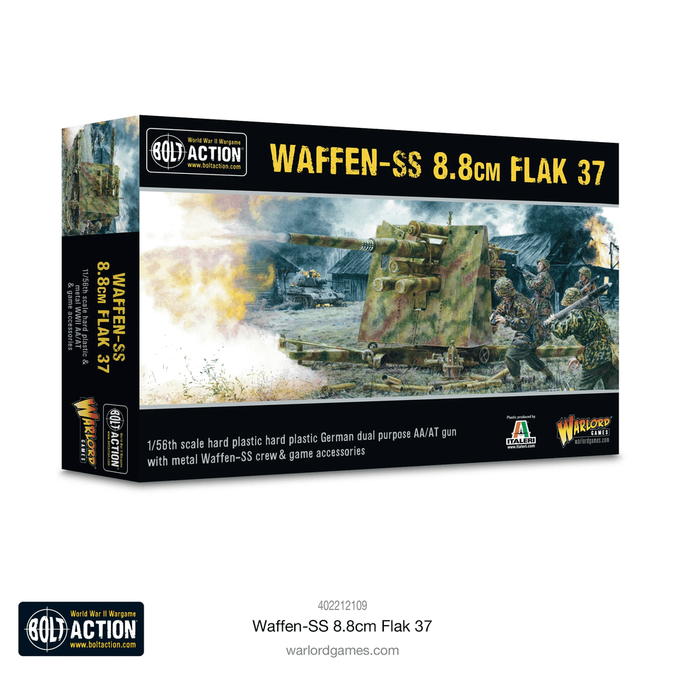 Bolt Action : Waffen-SS 8.8cm Flak 37 