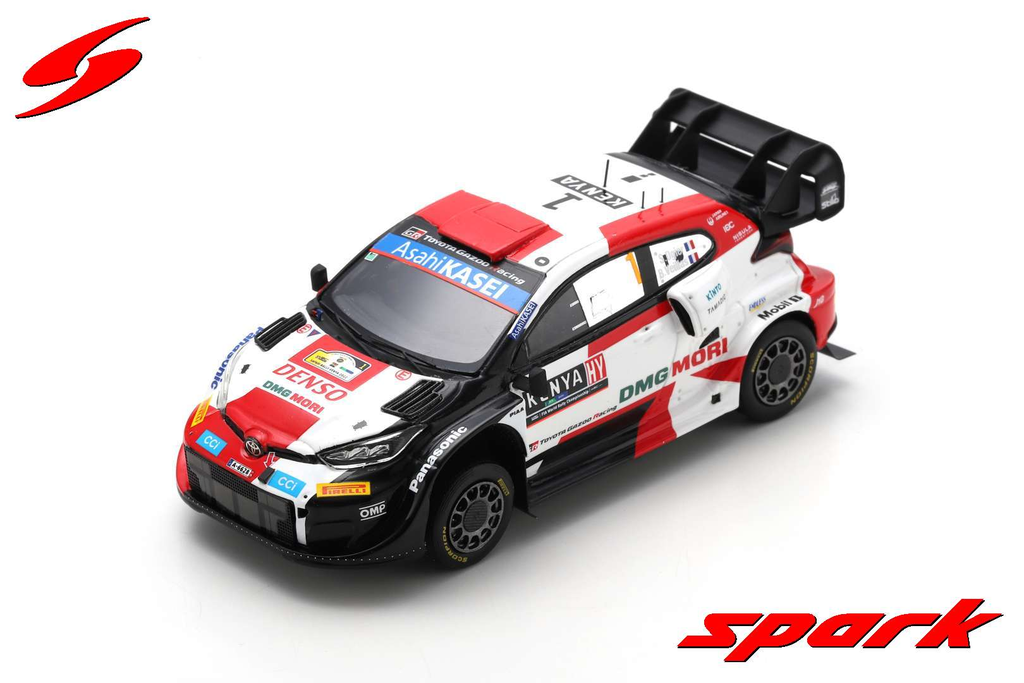 Spark : Toyota Gr Yaris Rally1 │ No.1 Toyota Gazoo Racing Wrt 4th Rally Safari Kenya 2022 S. Ogier - B. Veillas