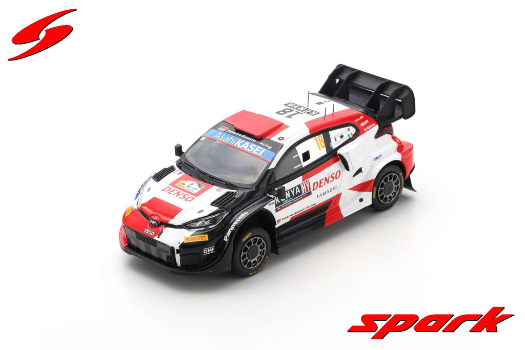 Spark : Toyota Gr Yaris Rally1 │ No.18 Toyota Gazoo Racing Wrt 3rd Rally Safari Kenya 2022 T. Katsuta - A. Johnston