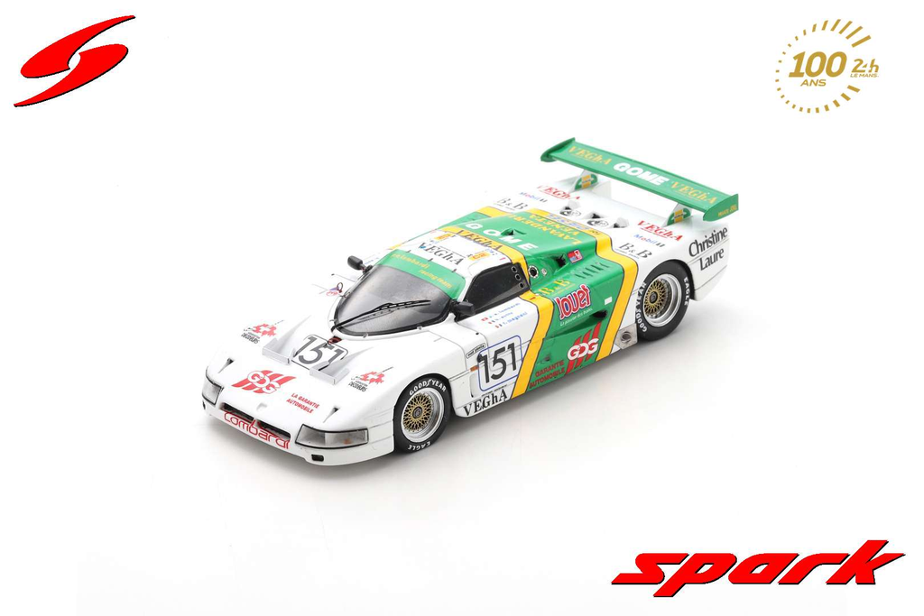 Spark : Spice SE87C │ No.151 24h Le Mans 1989 P-A. Lombardi - B. Sotty - F. magnani