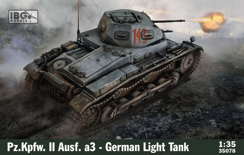 IBG : Pz.Kpfw. II Ausf. a3 │ German Light Tank