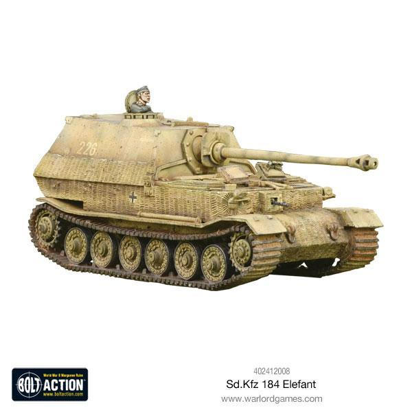 Bolt Action : SD.Kfz 184 Elefant │ Late