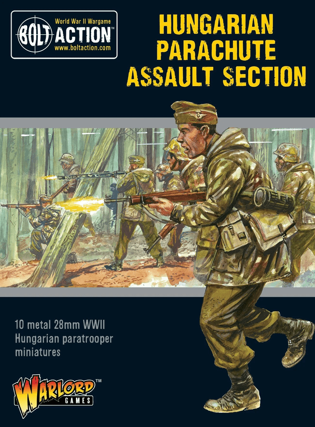 Bolt Action : Hungarian Parachute Assault Section │ Early - Mid - Late