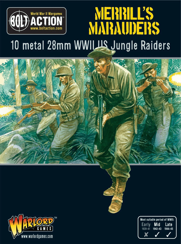 Bolt Action : Merrill's Maurauders │ Mid - Late